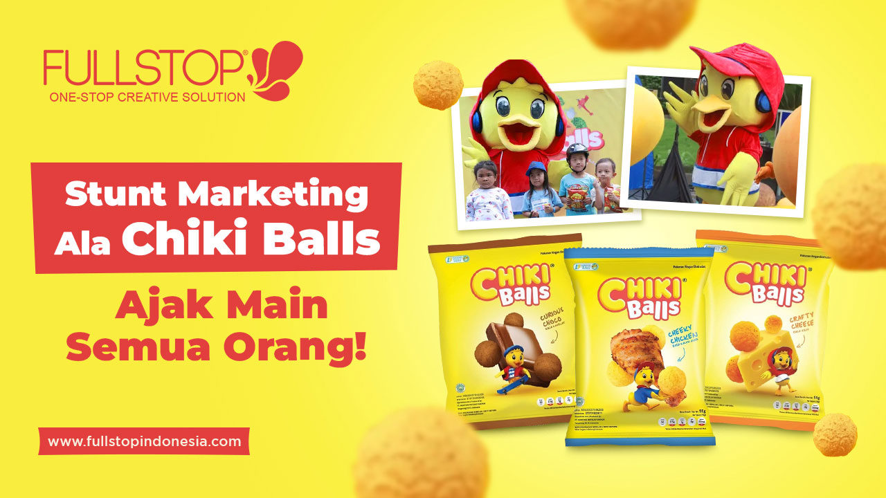 Stunt Marketing ala Chiki Indonesia Ajak Main Semua Orang!